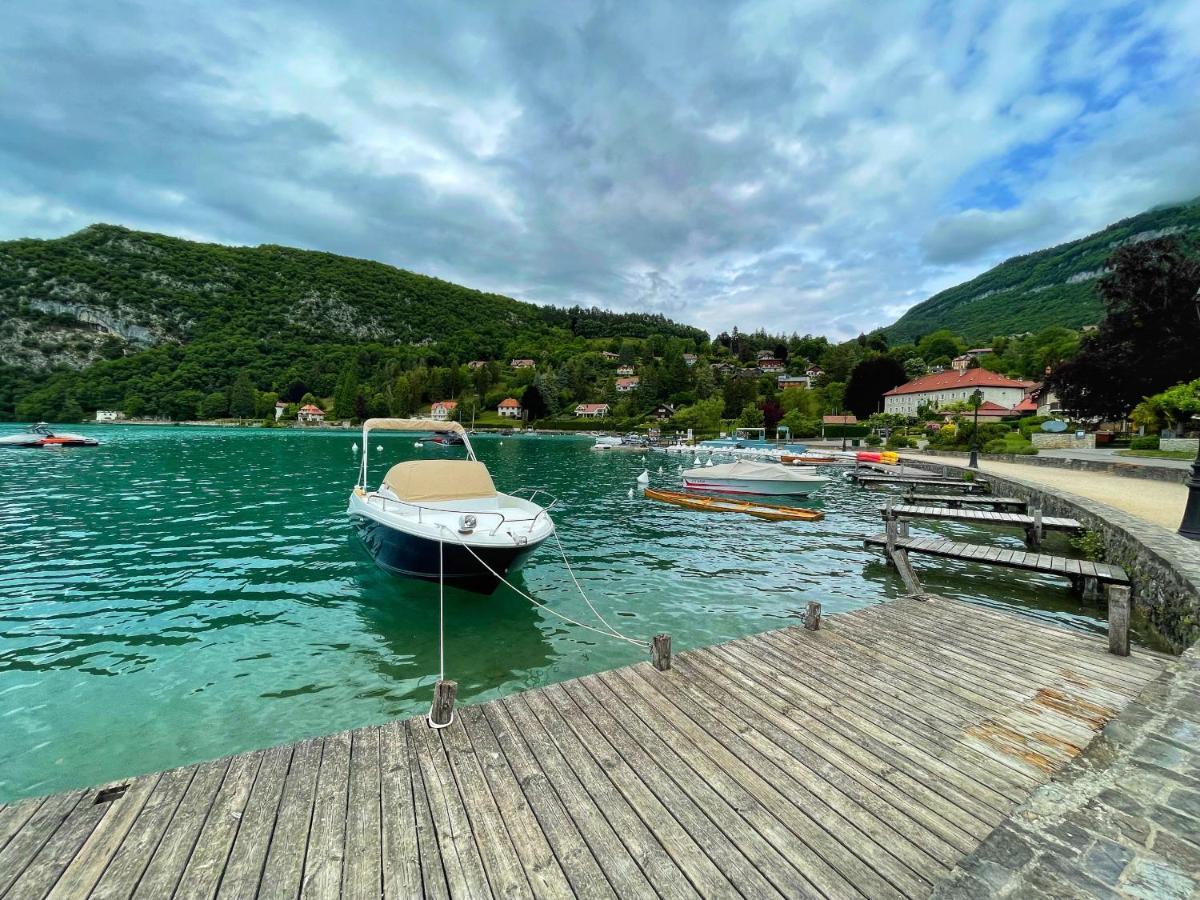 Reflet Bleu Du Lac D'Annecy 3 Etoiles - Face Au Lac, Parking Gratuit, Paddle Board Doussard Exterior photo